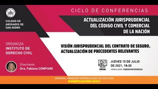 VISION JURISPRUDENCIAL DEL CONTRATO DE SEGURO, ACTUALIZACIÓN DE PRECEDENTES RELEVANTES