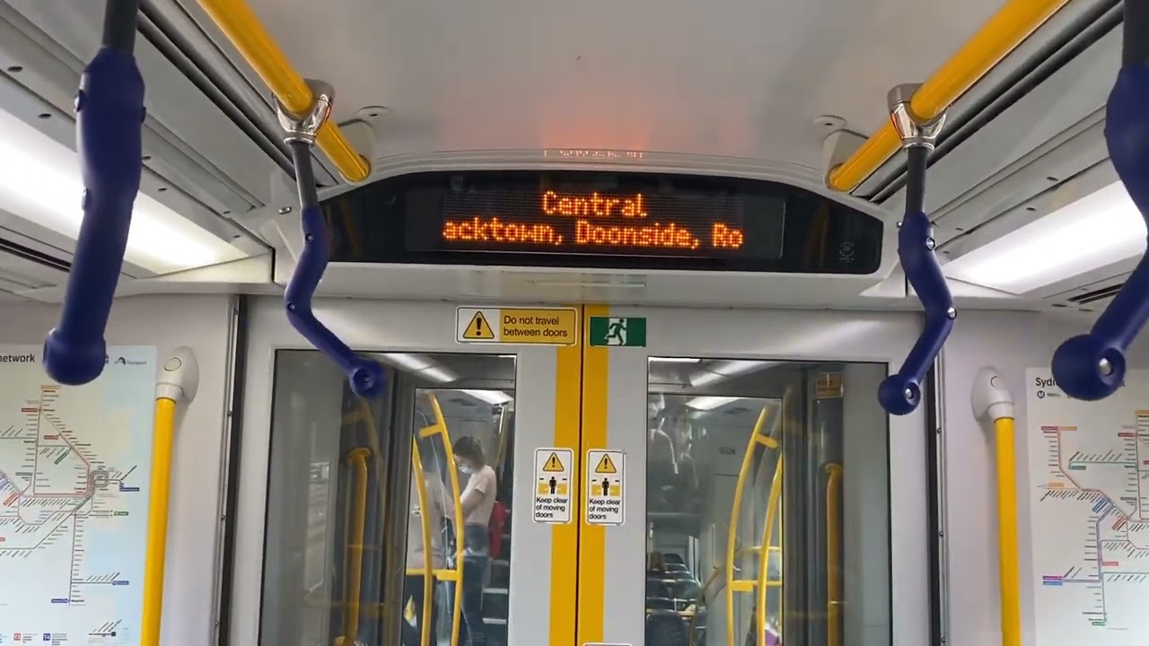 Dva Pattern Sydney Trains DVA: Stopping pattern from Central to Penrith - YouTube