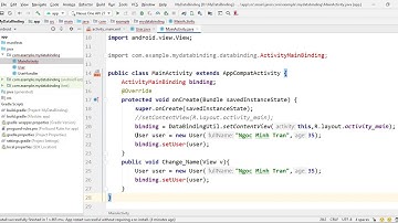 Data Binding trong Android (Phần 3)
