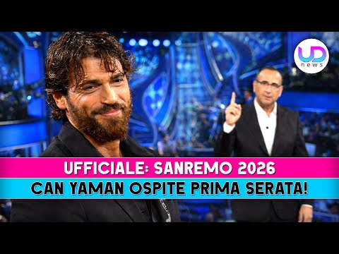 Video Can Yaman, Ufficiale: L'Attore Ospite A Sanremo Nella Prima Serata!
