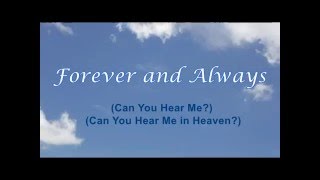 Video thumbnail of "Can You Hear Me in Heaven"