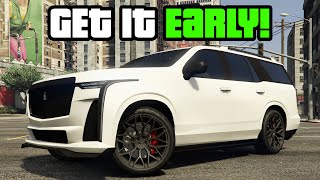 GTA 5 - How To Get The NEW Cavalcade XL EARLY! | The Chop Shop DLC