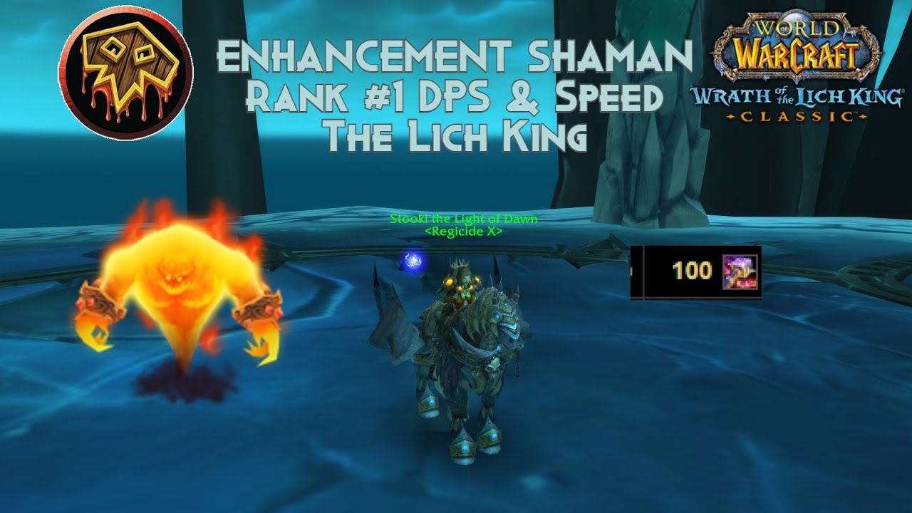ICC 25m H LICH KING RANK #1 WORLD ENHANCEMENT SHAMAN (10,489 dps) - YouTube