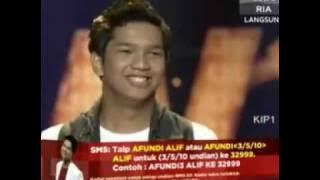 Alif  Hanya Di Radio - Konsert AF8 Minggu Ke-4.flv