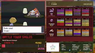 Battle Tower Singles 175-203 (Loss) + 0-14 Factory L100
