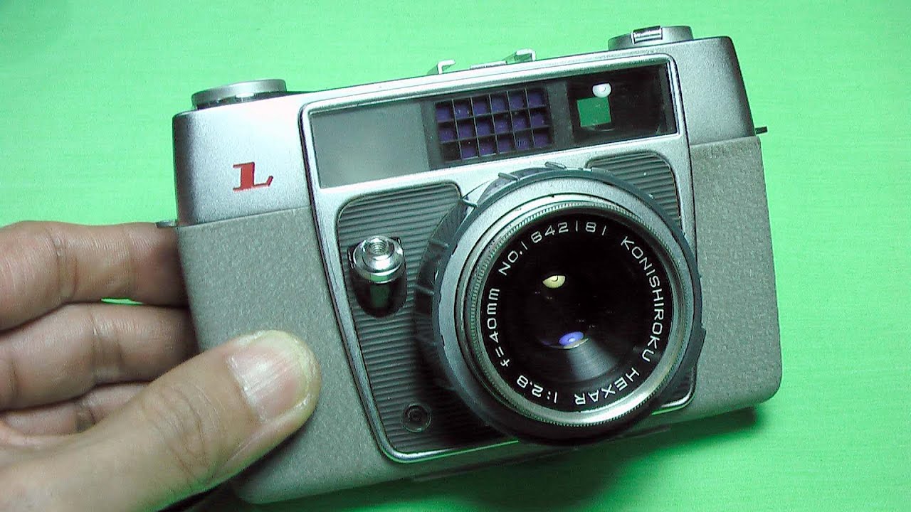 コニカ L の使い方 KONICA L How to use 1960s visual distance
