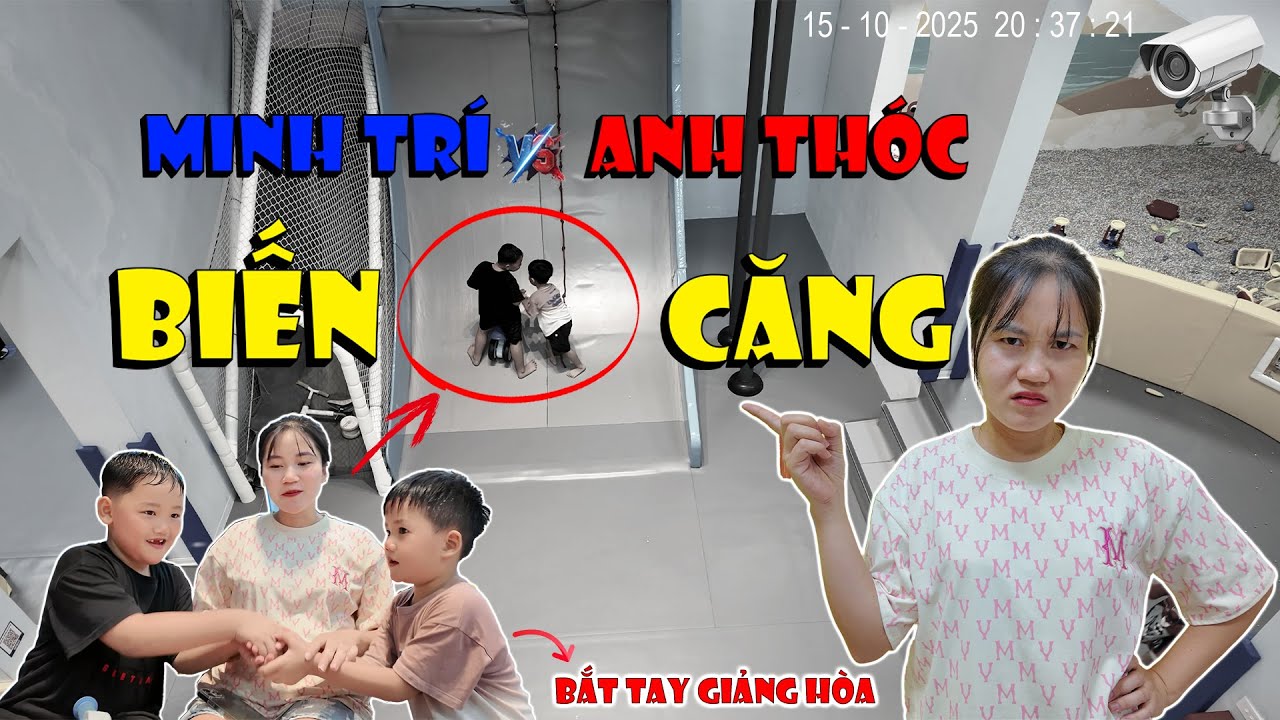 Minh Trí Và Anh Thóc Xảy Ra Tranh Cãi - Chị Ruby Đứng Ra Hòa Giải | Minh Trí Family