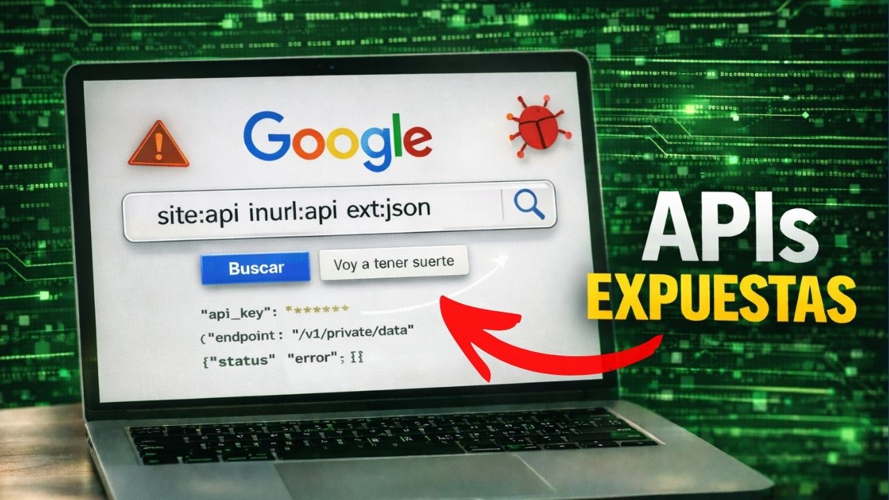 Búsqueda Avanzada de APIs con Google Dorking