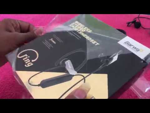 Unboxing barwa Bluetooth headset - YouTube