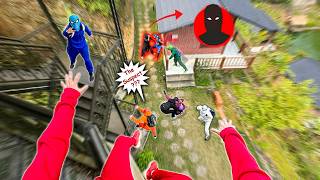 Bros 8 Spiderman Detectives  Who Murdered Power Rangers In Film Studioinvestigate Action Pov