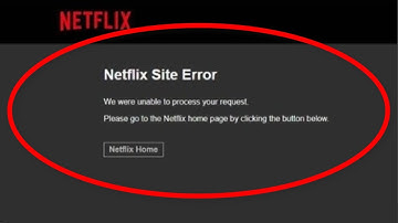 How To Fix - Netflix Site Error - We Were Unable To Process Your Request Error