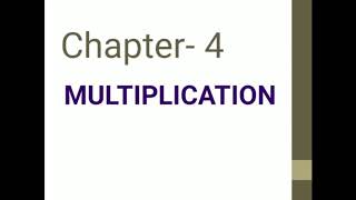 Part 2 Class 4-Continuation of Chapter 4- Multiplication, Self Practice 4(A)