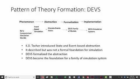 Recent advances in the Theory of Modeling and Simulation:    Computational Emergence Part 1
