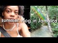 summer vlog in Jamaica | filming self tapes, gardening, tubing &amp; more