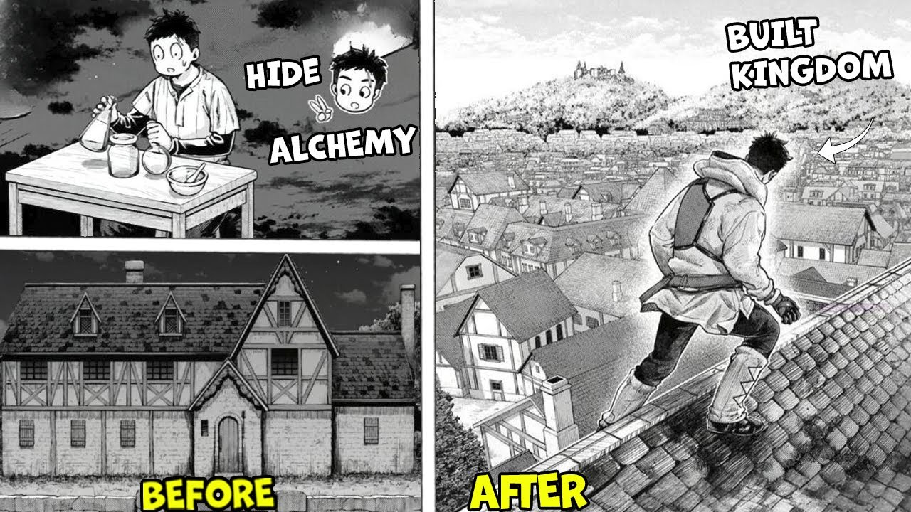 REINCARNATED ALCHEMIST HID HIS SKILLS, WAS EXILED — USING ALCHEMY, BUILT RICH KINGDOM | MANGA RECAP