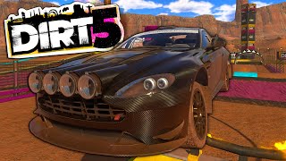 Building The Ultimate Stunt Track For Rally Cars! - DIRT 5 Playgrounds Gameplay screenshot 2