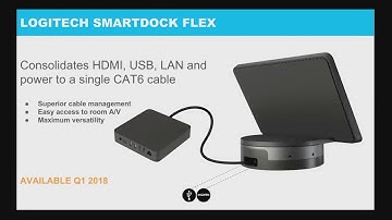 ISE 2018: Logitech Heads to ISE with New SmartDock Flex