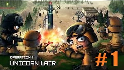 Tiny Troopers 2 Special Ops - Operation 1 "Unicorn Lair" - Mission 1 + Tutorial - Part 1