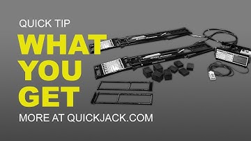 What Comes With Your QuickJack Car Lift Order