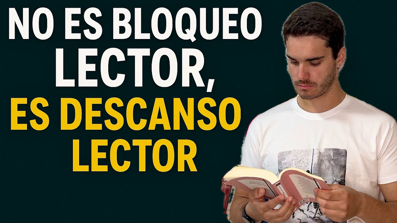 NO es «BLOQUEO LECTOR» ⛔️ es «DESCANSO LECTOR» y te digo el POR QUÉ 👨🏻‍🏫
