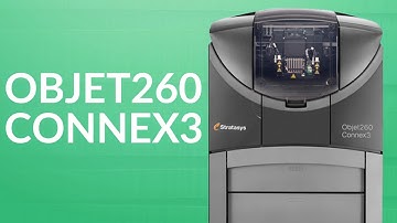 The Stratasys Objet260 Connex3 Multi-Material Color 3D Printer