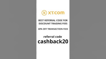Save 30% on XT.COM Futures Trading Fees | XT.COM Sign Up Bonus With Referral Code cashback20