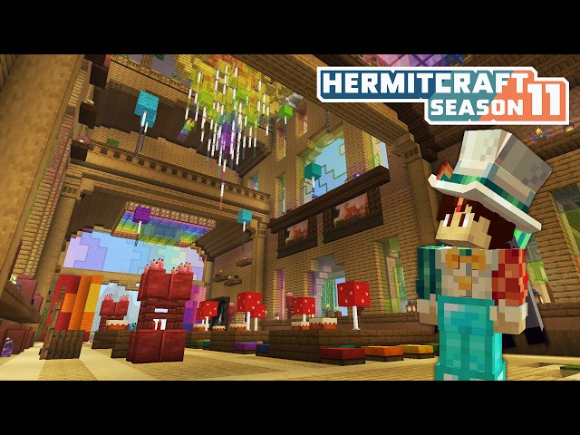 The Grand Hall! | Hermitcraft Season 11 | Ep.29