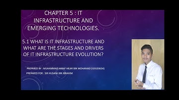 IT INFRASTRUCTURE AND EMERGING TECHNOLOGIES