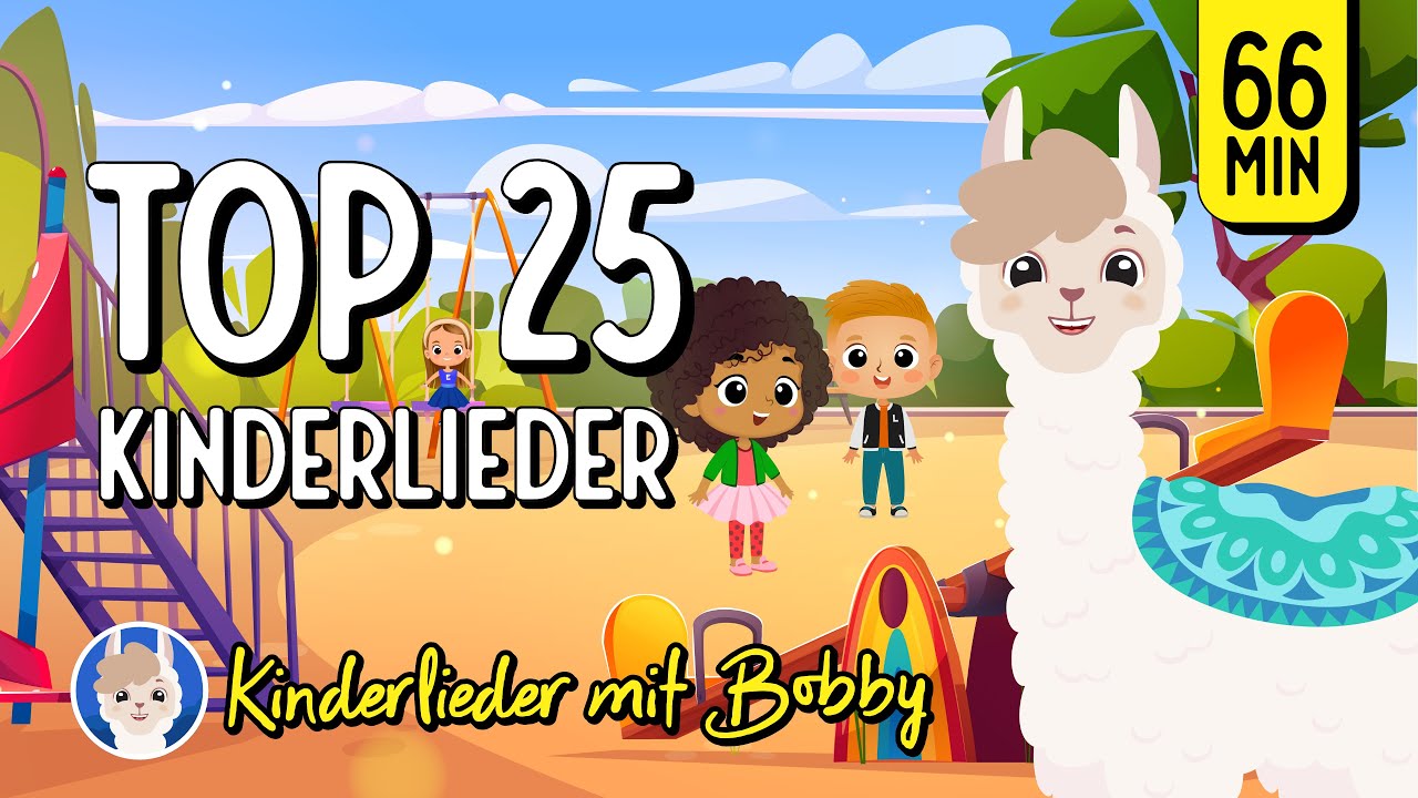 Die 25 besten deutschen Kinderlieder am laufenden Band - Kinderlieder mit Bobby