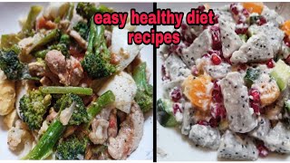 Healthy Low Calorie Recipe For Weight Loss/Vegetarian Recipe/Dessert Ideas For Weight Loss