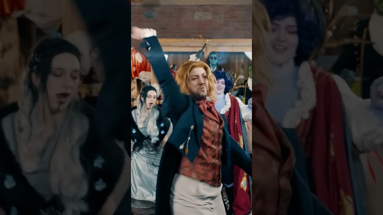 The Mighty Nein Like You’ve Never Seen Before 👀🎲 BRIDGERTON X CRITICAL ROLE COSPLAY 🎭 #shorts