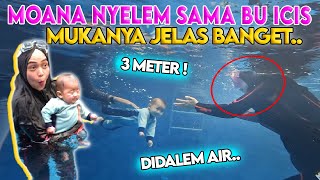 PERDANA MOANA NYELEM BARENG BU ICIS Liat Mukanya Dari Deket