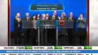 BURCON CELEBRATES NASDAQ LISTING