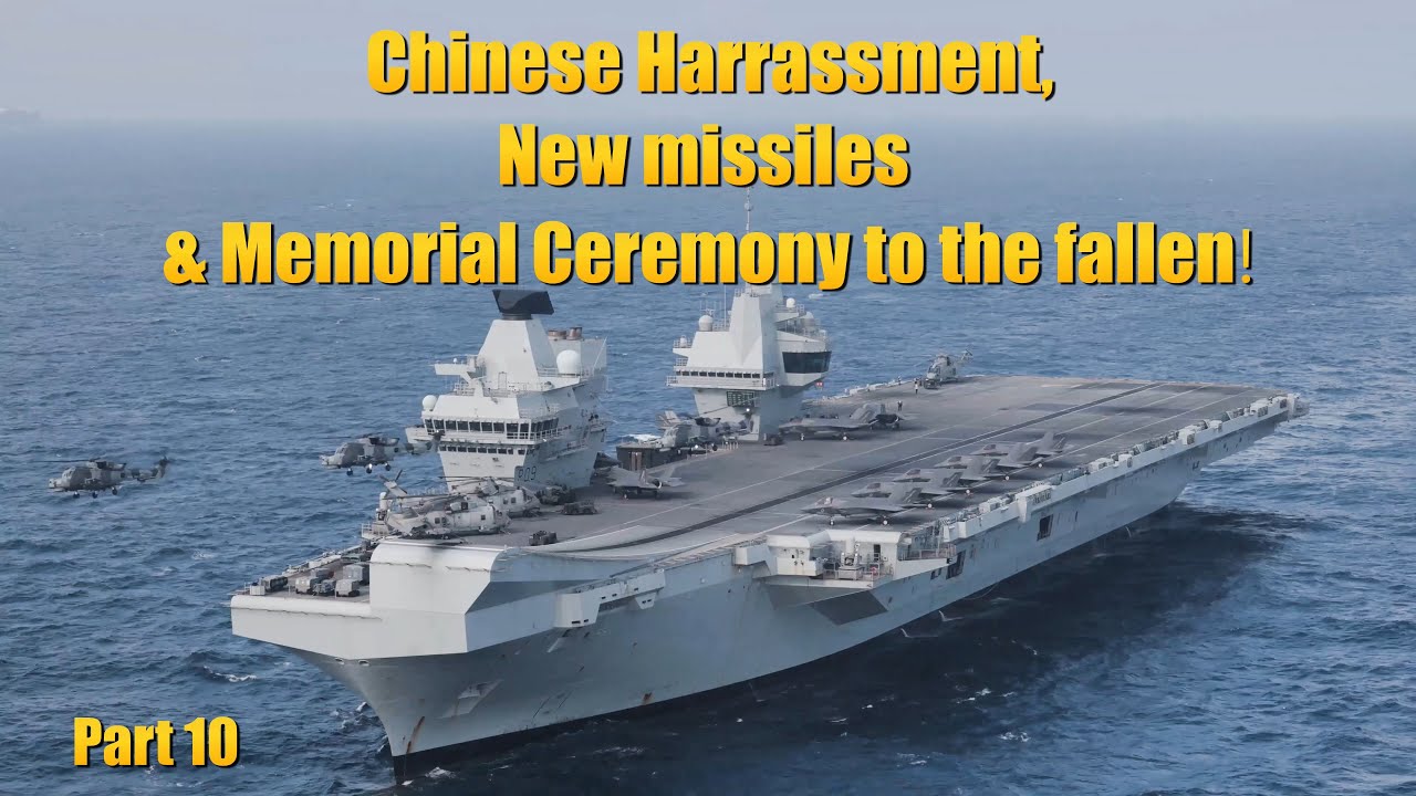 HMS Prince of Wales (R09) Sails to the Malaysian Coast - YouTube