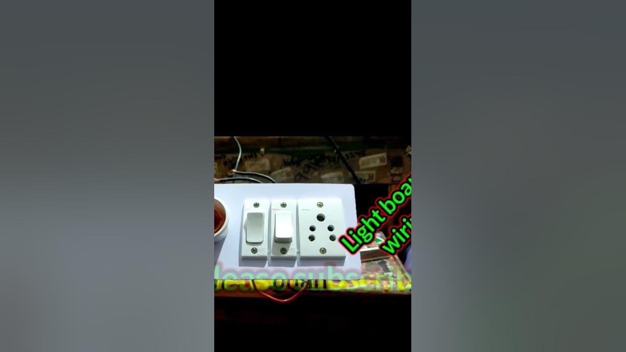 #light board wiring/# - YouTube