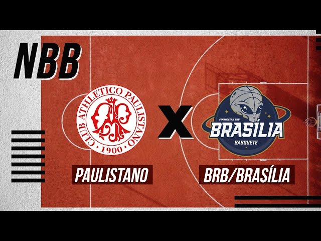 BRB/Brasília faz bom jogo, mas é derrotado pelo Paulistano no NBB