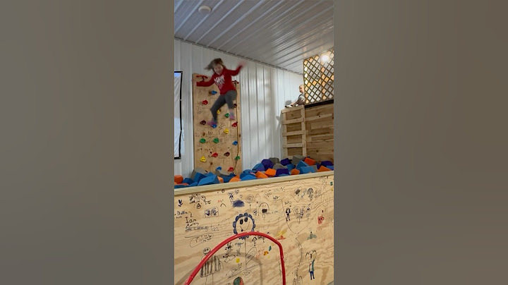 Dad built us a foam pit!