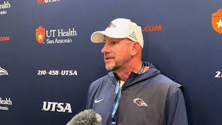 UTSA Head Coach Jeff Traylor Post Practice Interview 11.11.25