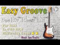 Easy groove jam forbassc major bpm88  no bass backing track