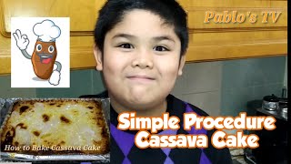 Baking Cassava Cake | Easy Steps for Begginers screenshot 1