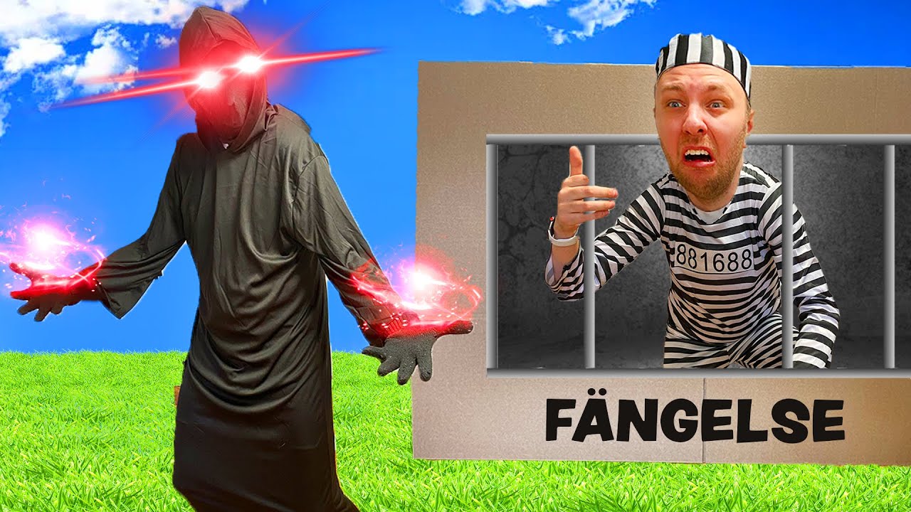 24 TIMMAR I KARTONG-FÄNGELSET! *ESCAPE ROOM MED SPELMÄSTAREN*