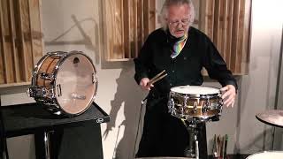 Steve Maxwell Vintage Drums - Sonor Benny Greb Snare Drum Demo By Steve Sr. screenshot 1