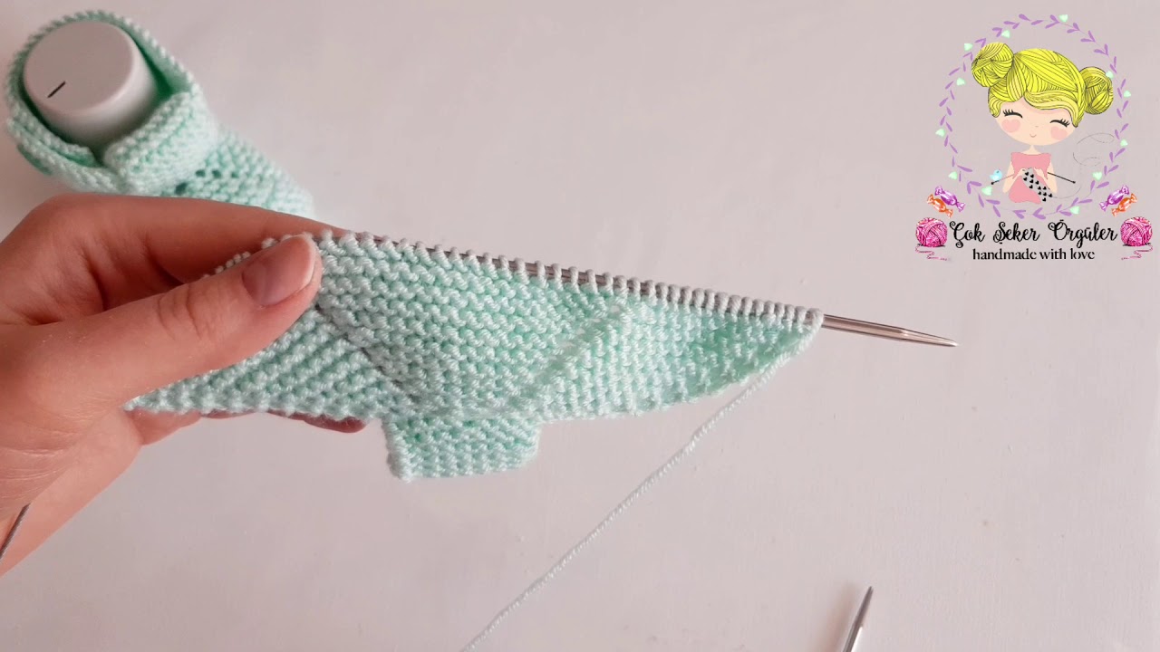 DİKİŞSİZ BEBEK PATİĞİ YAPIMI YouTube