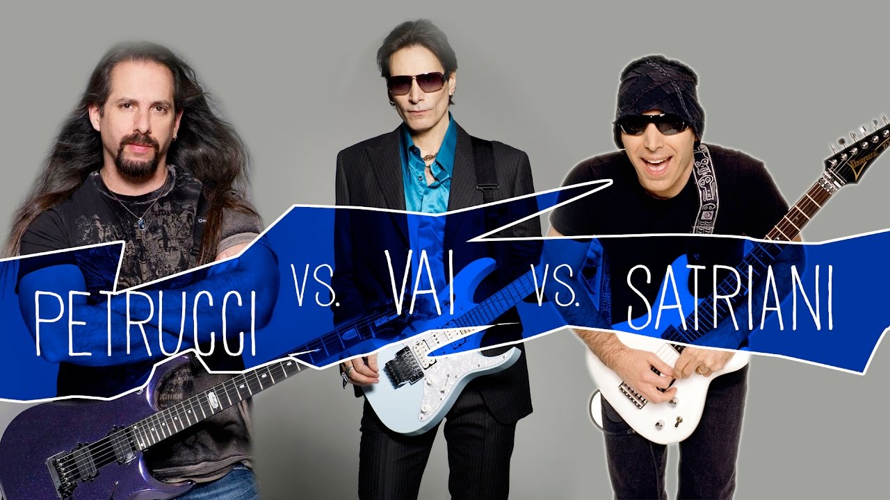 Steve Vai Vs Joe Satriani Vs John Petrucci | The Best Guitar Players in