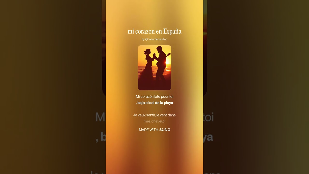 mi corazon en España /- Hymne à l'Espagne