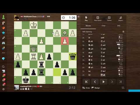 NM Mỹ Elo 2253 liệu có làm khó được Chess TC trong ván đấu này không