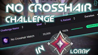 Best Valorant Crosshair is actually NO CROSSHAIR