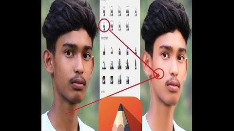 Face Ko Smooth Aur Gora Kaise Kare 2023 Trick || Autodesk Sketchbook Face Smooth Editing#virel#edit