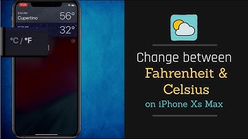 Change between Fahrenheit & Celsius on iPhone (How to)