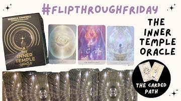 Inner Temple Oracle Flip Through with Pairing Ideas | Music Only